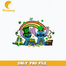 Stitch disney rainbow st. patrick's day png