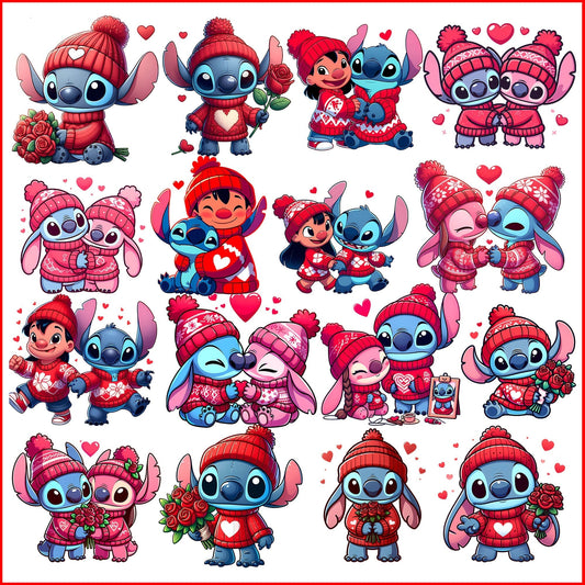 Be My stitch Valentine bundle png
