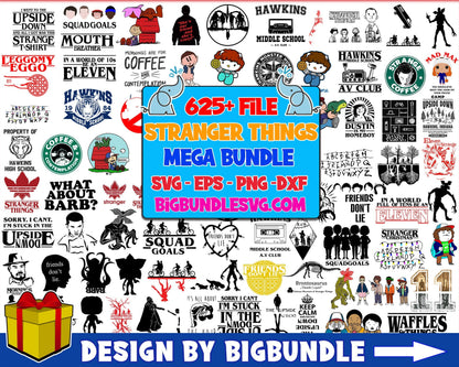 Ultimate bundle Stranger Things SVG Bundle, Hellfire Club Svg