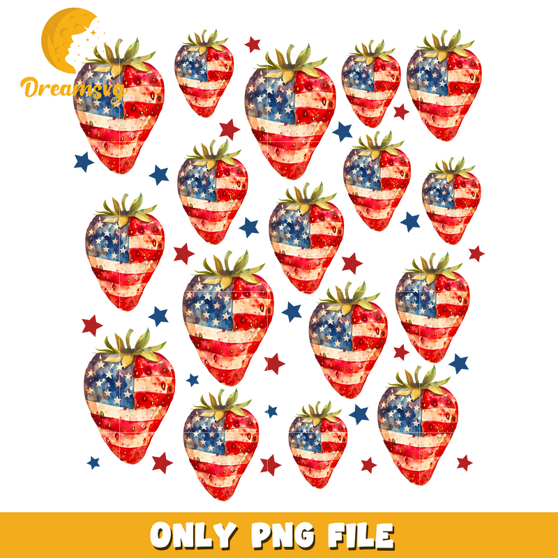 Strawberry 4th Of July png