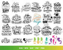 Summer Svg Files for Cricut and Silhouette - Summer Clipart Images