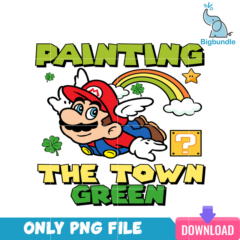 Super Sister Mario Painting PNG