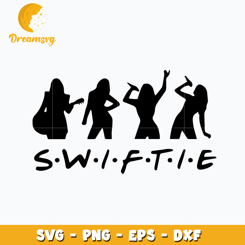 Taylor swift black logo svg