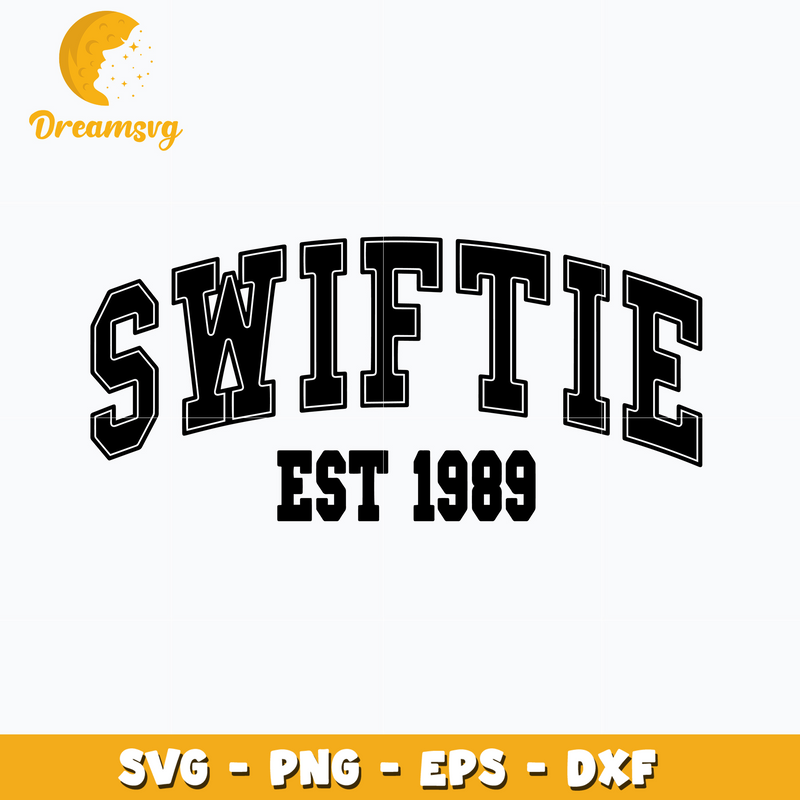 Swiftie est 1989 logo svg