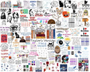 Version 2 - 300+ TS Midnight bundle, Mega Taylor Midnight bundle, Taylor Swift Inspired PNG, Sublimation - Digital download
