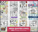 New  Ultimate Giga Bundle svg, Mega bundle svg, 99.000 unique designs almost everything included