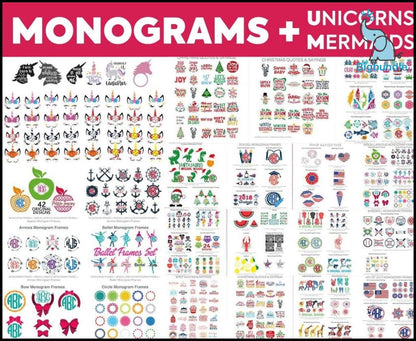Ultimate Giga Bundle svg, Mega bundle svg, 50.000 unique designs almost everything included
