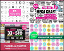 The Ultimate Giga Bundle svg, Mega bundle svg, 39000 unique designs almost everything included