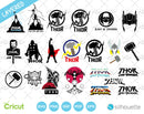 Thor Love and Thunder clipart set, SVG cut files for Cricut / Silhouette, Marvel SVG, Designs for sublimation