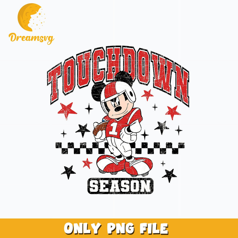 Mickey mouse touchdown png