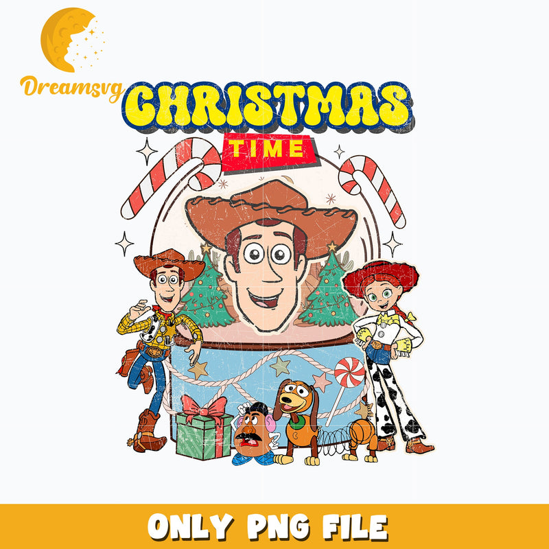 Woody friends chrismas time png