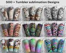 500+ Tumbler Wraps for 20 oz Sublimation Tumbler Bundle