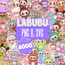 4000+ Labubu PNG & SVG Clipart Mega Bundle – Kawaii Cartoon Graphics for Cricut, Sublimation, Stickers, Shirts | Mugs – Instant Download