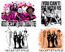 You Can't Sit With Us PNG , hocus pocus png, Instant download