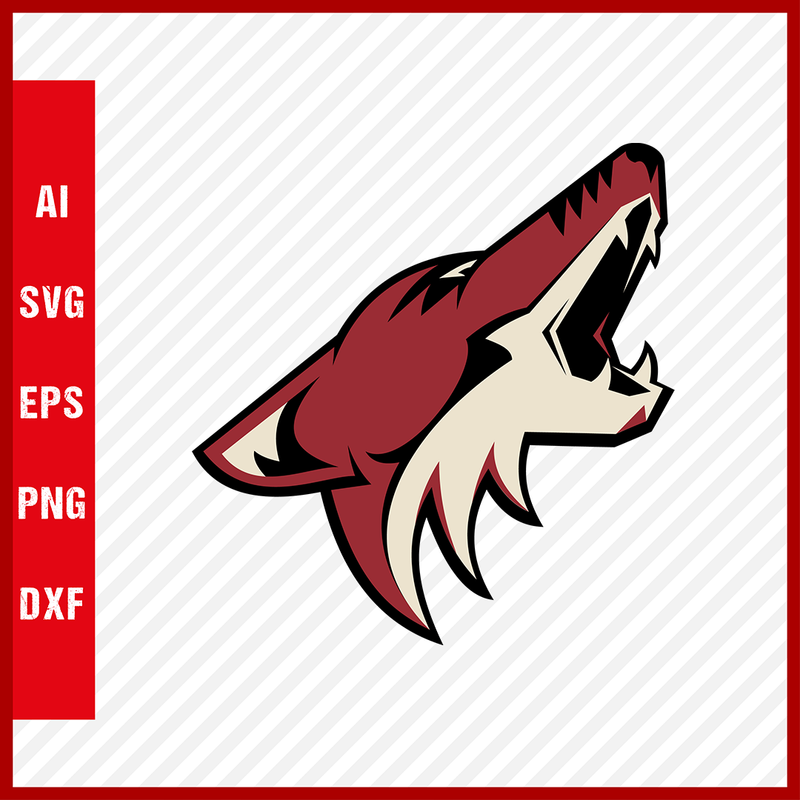 Arizona Coyotes Hockey Logo Svg NHL National Hockey League Team Svg Clipart