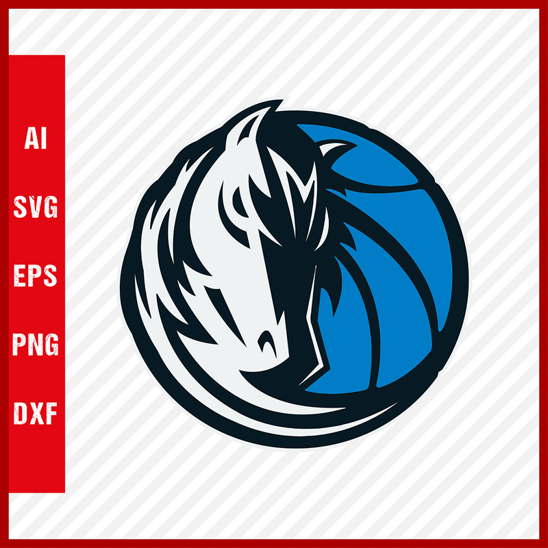NBA Dallas Mavericks Logo Basketball Team Svg Cut Files Basketball Clipart