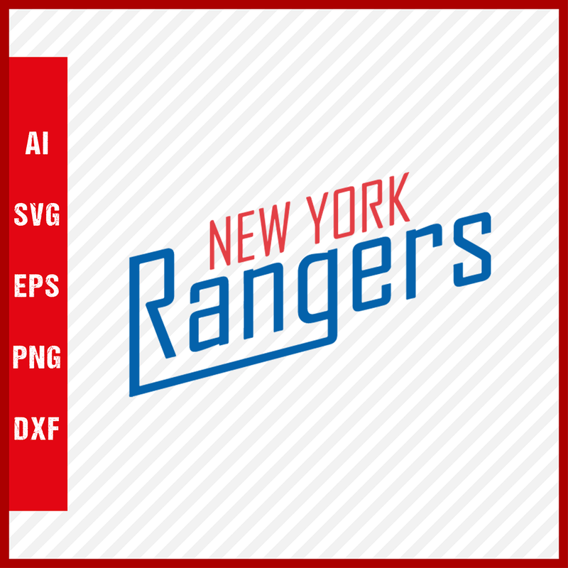New York Rangers Logo Svg NHL National Hockey League Team Svg Clipart