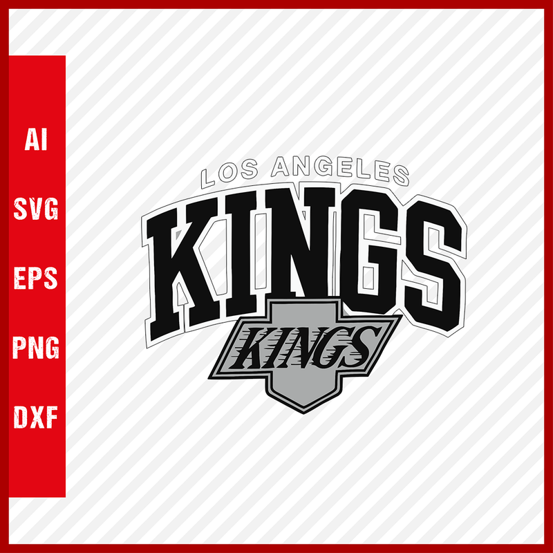 Los Angeles Kings Logo Svg NHL National Hockey League Team Svg Clipart