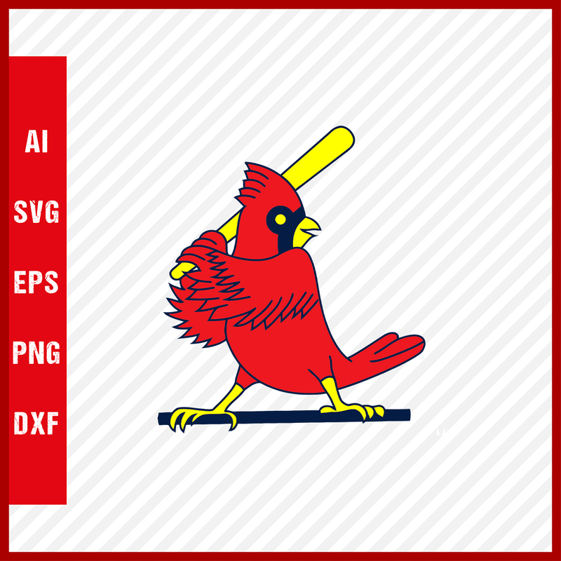 St. Louis Cardinals Logo MLB Svg Cut Files Baseball Clipart