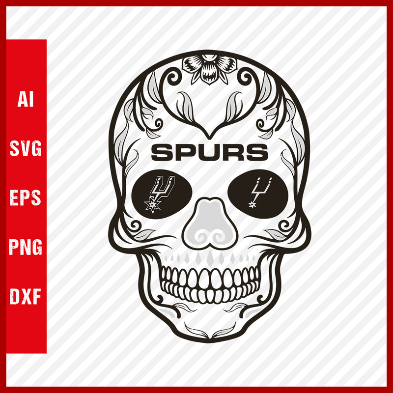 NBA San Antonio Spurs Logo Svg Cut Files Basketball Clipart