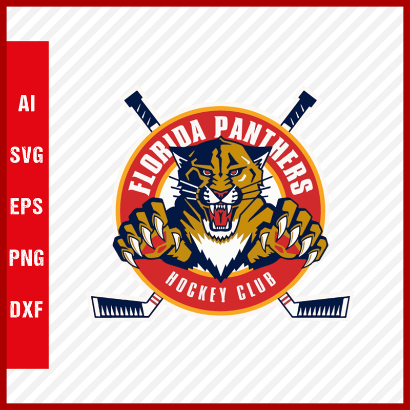 Florida Panthers Svg Logo NHL National Hockey League Team Svg Clipart