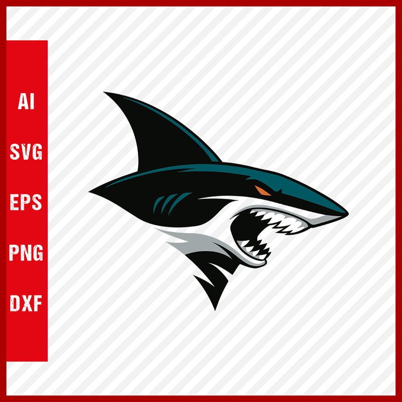 San Jose Sharks Logo Svg NHL National Hockey League Team Svg Clipart