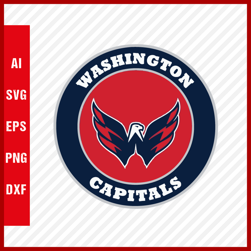 Washington Capitals Logo Svg NHL National Hockey League Team Svg Clipart