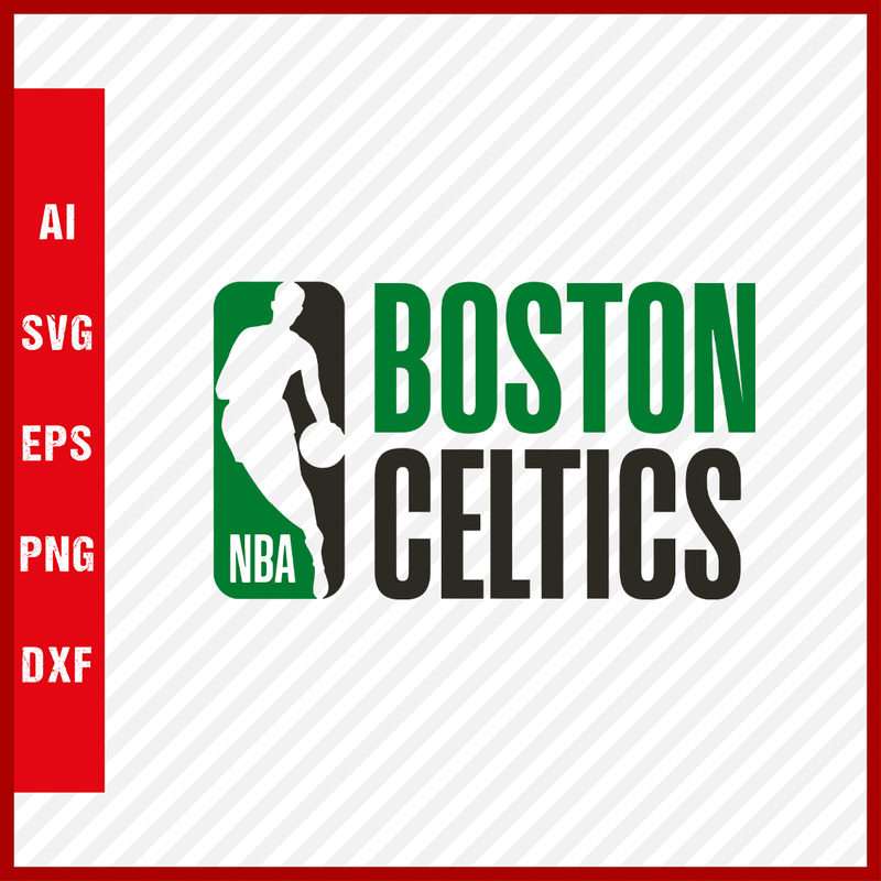 Boston Celtics Logo NBA Svg Cut Files Basketball Clipart