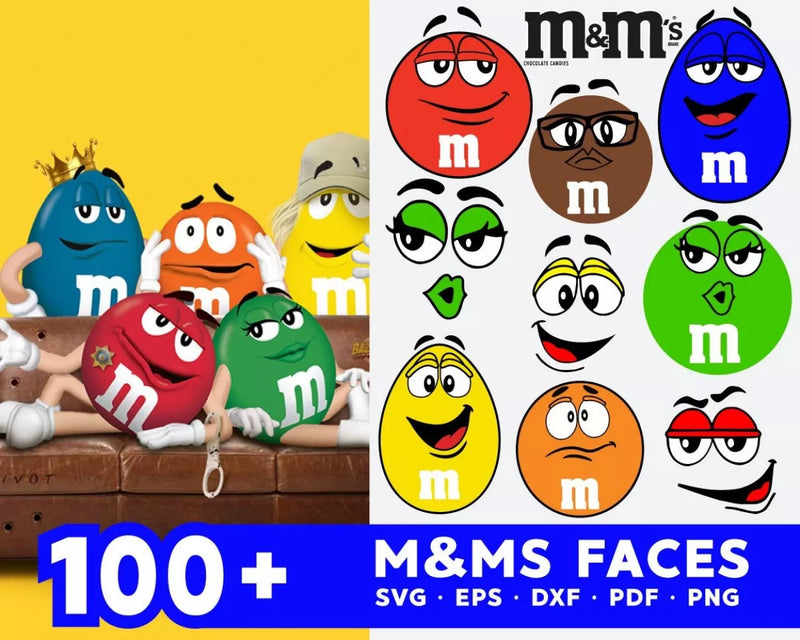 M&M , M&M's Group transparent background PNG clipart