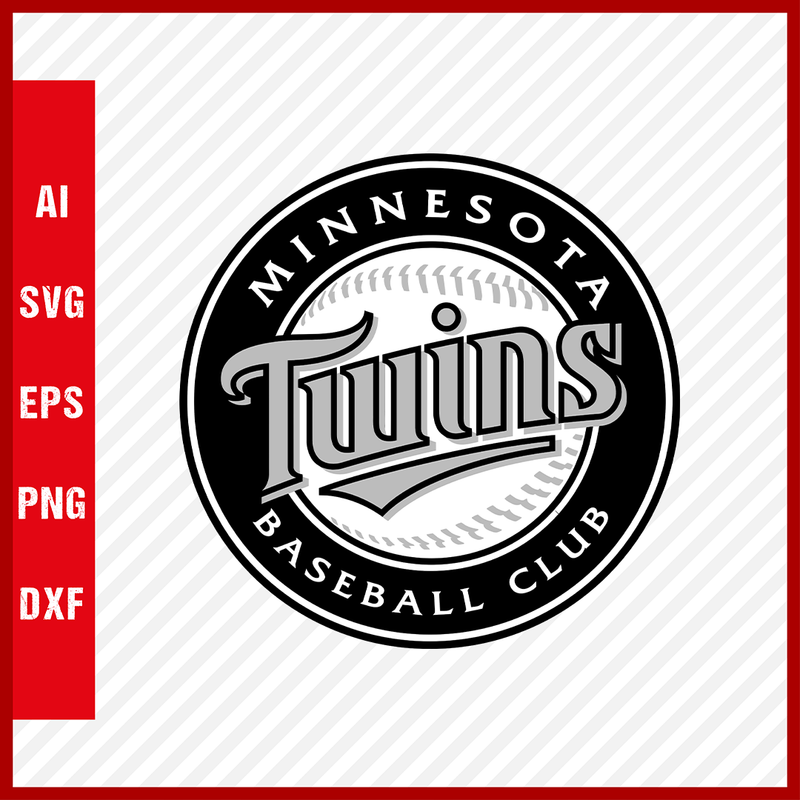Minnesota Twins Logo MLB Svg Cut Files Baseball Clipart