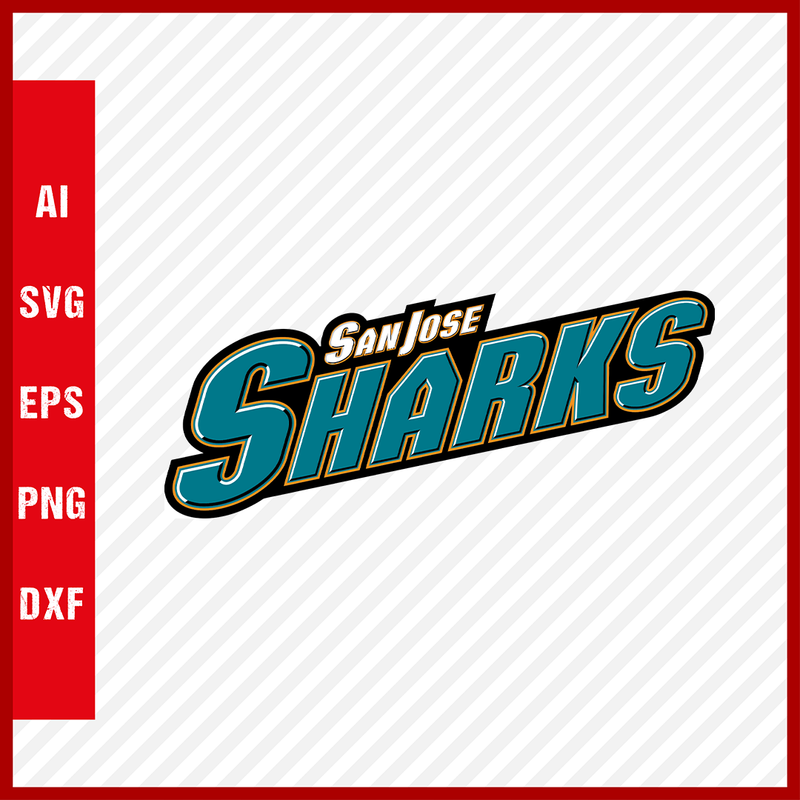 San Jose Sharks Logo Svg NHL National Hockey League Team Svg Clipart