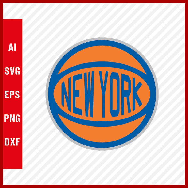 NBA New York Knicks Logo Svg Cut Files Basketball Clipart