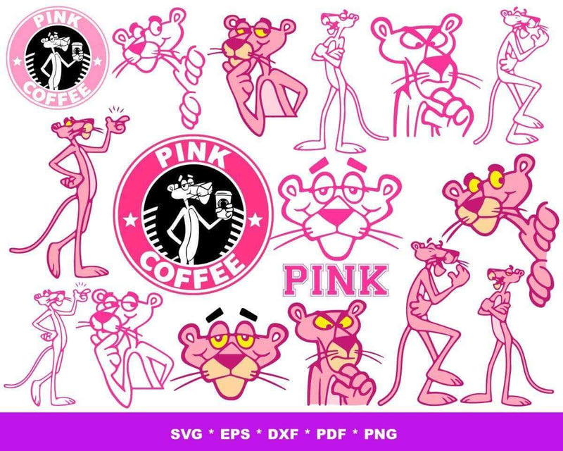 Love Pink PNG & SVG Files for Cricut and Silhouette, Clipart & Cut Files