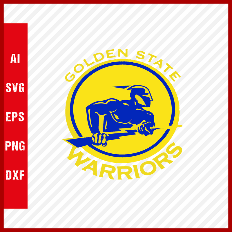 NBA Golden State Warriors Team Logo Svg Cut Files Basketball Clipart