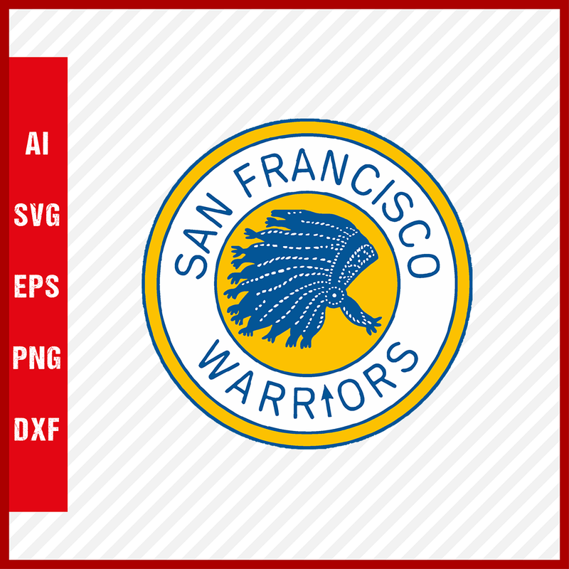 NBA Golden State Warriors Team Logo Svg Cut Files Basketball Clipart