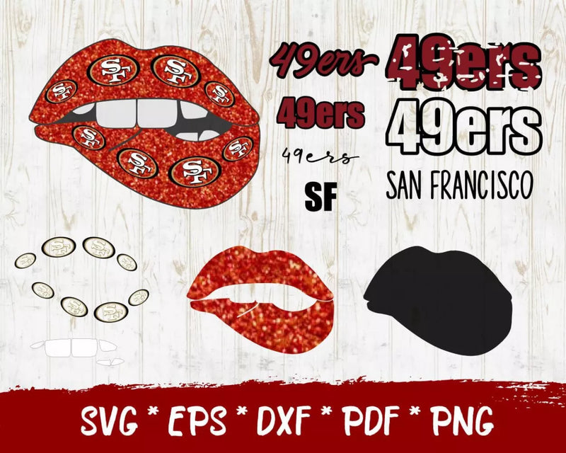 San Francisco 49ers Svg Files for Cricut and Silhouette - Cut Files & Clipart Images
