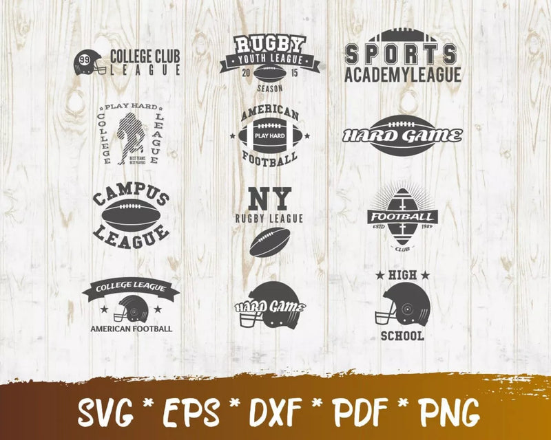 Football Mom Svg Files for Cricut and Silhouette - Clipart & Cut Files 
