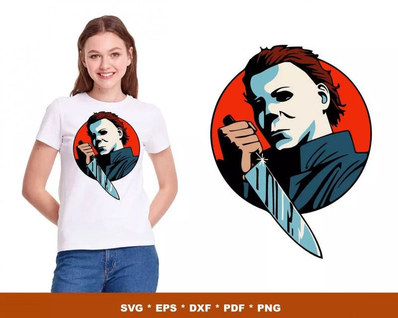Horror Movies Svg Files for Cricut and Silhouette, Horror Movies Clipart & Cut Files