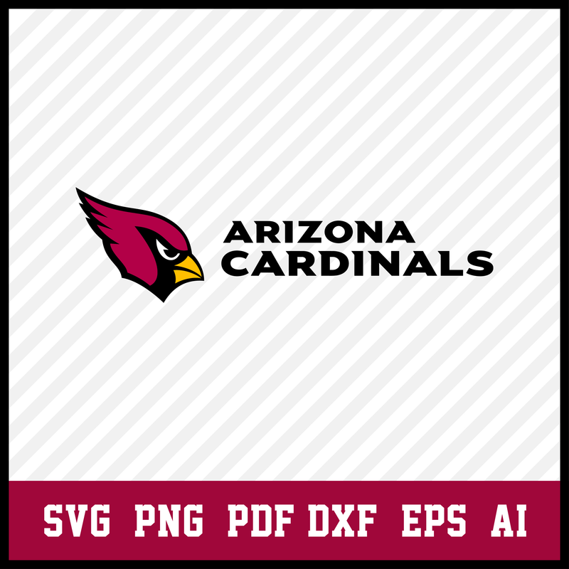 Arizona Cardinals Eagle Logo Svg, Arizona Cardinals Svg-Png Files, Arizona Cardinals Svg Files For Cricut, Arizona Cardinals Cut File, NFL Svg