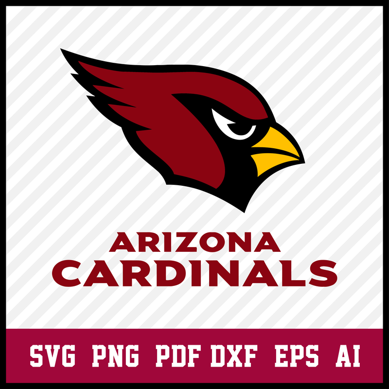 Arizona Cardinals Eagle Logo, Arizona Cardinals Svg-Png Files, Arizona Cardinals Svg Files For Cricut, Arizona Cardinals Cut File, NFL Svg