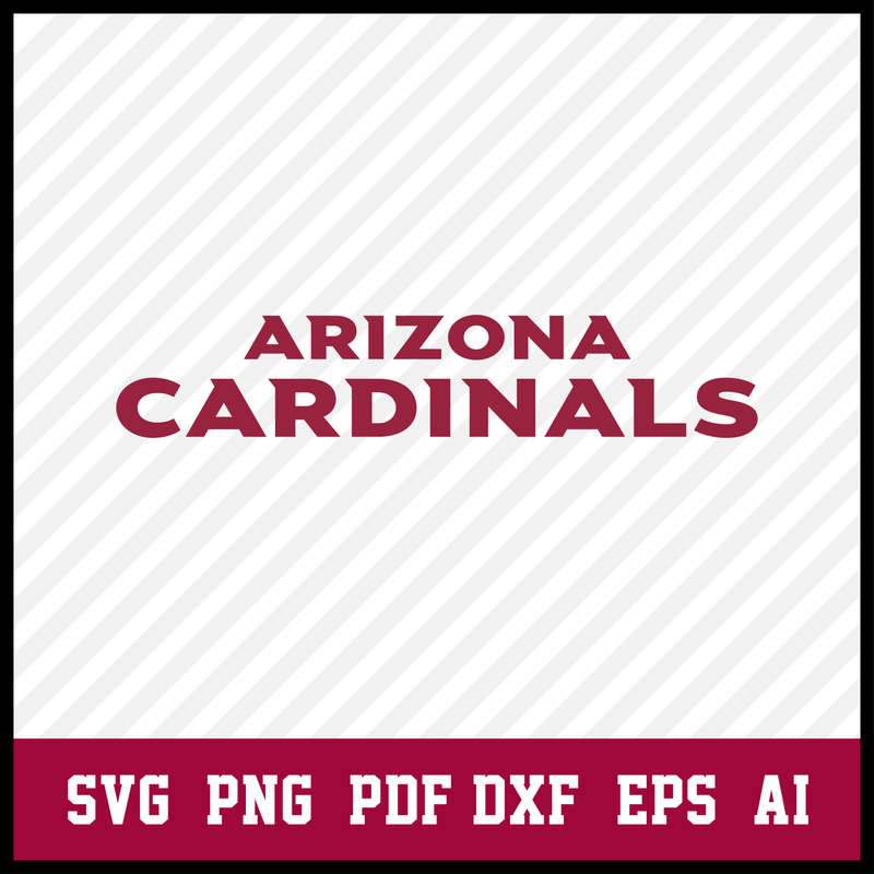 Arizona Cardinals Logo, Cardinals Svg, Cardinals Clipart, Football SVG, Svg File for cricut, Nfl Svg