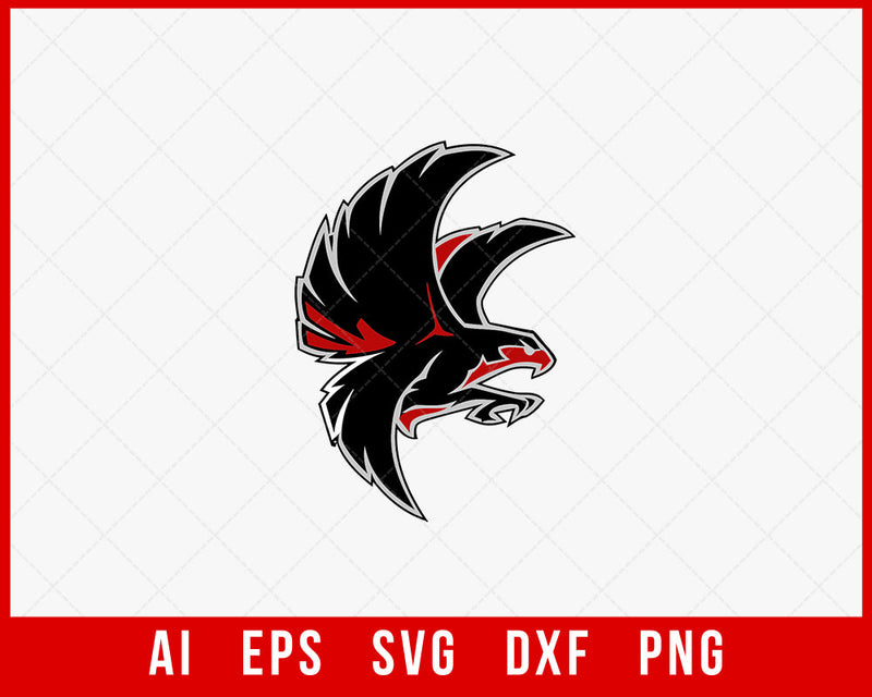 Atlanta SVG Falcons Silhouette Sports Clipart NFL SVG Cut File for Cricut Silhouette Digital Download