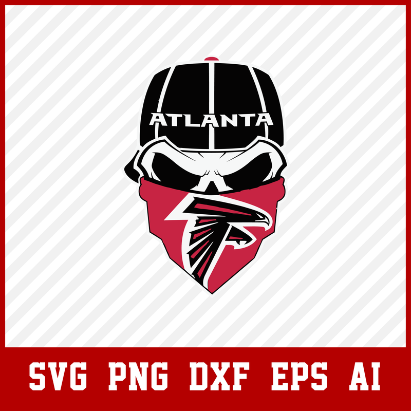 Atlanta Falcons SVG NFL Sports Logo cut file for cricut files ClipArt Digital Files vector, eps, ai, dxf, png, pdf