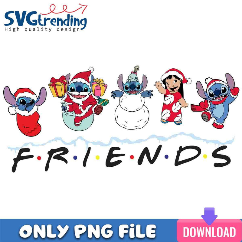 Stitch Friends PNG Stitch And Lilo PNG Instant Download