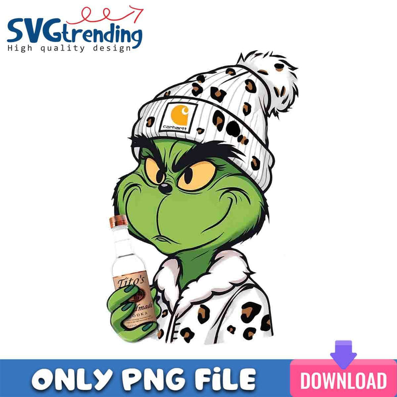 White Grinch Boy PNG Grinch PNG Instant Download