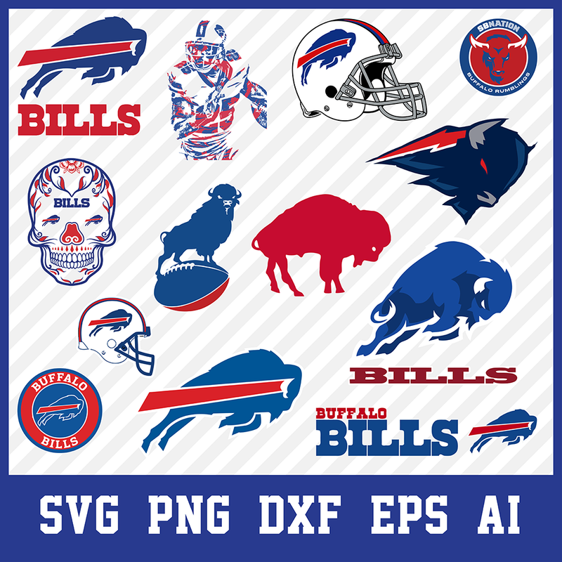 Buffalo Bills Svg Bundle, Bills Svg, Buffalo Bills Logo, Bills Clipart, Football SVG bundle, Svg File for cricut, Nfl Svg
