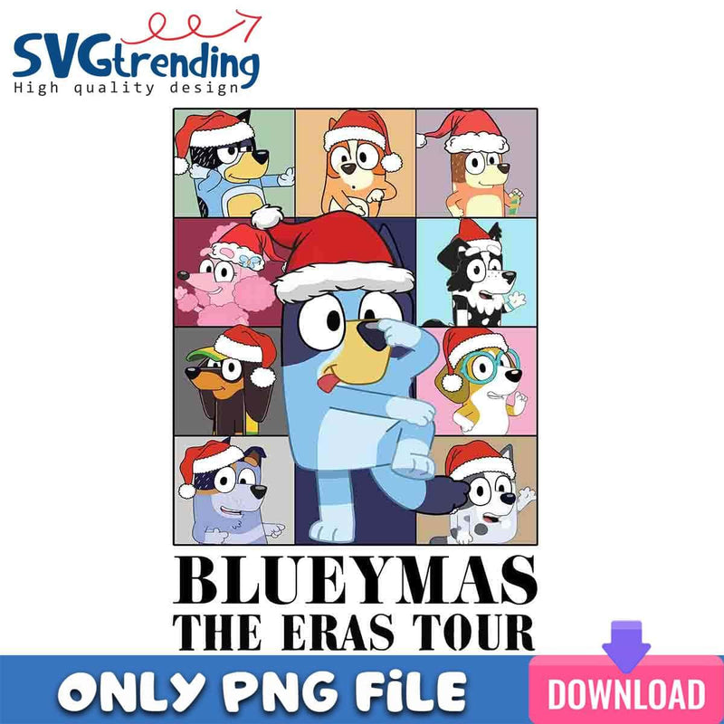 Blueymas The Eras Tour PNG Funny Eras Tour PNG Instant Download