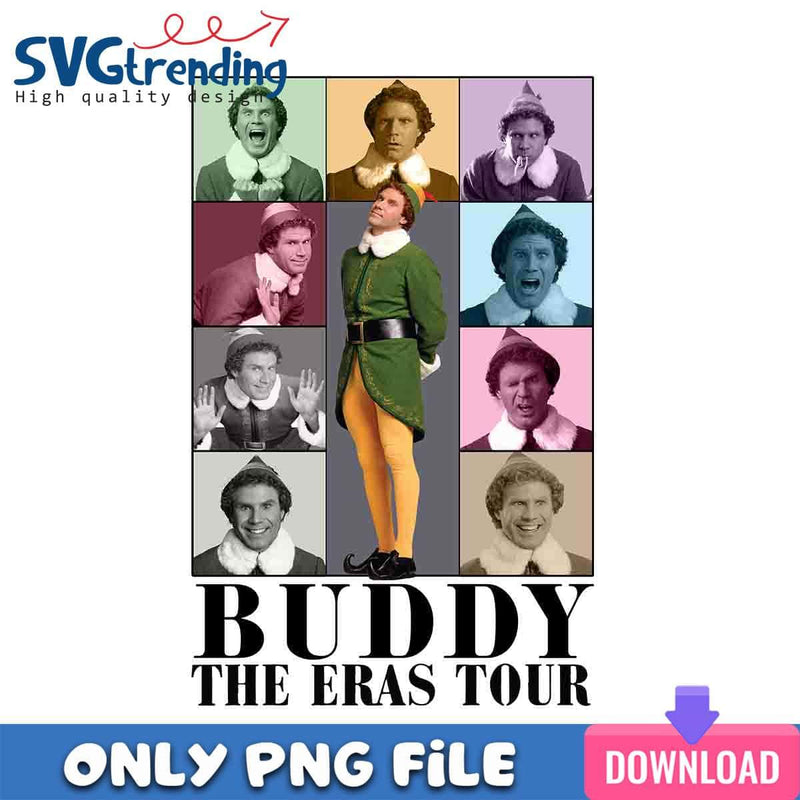 Buddy The Eras Tour PNG Funny Buddy PNG Instant Download