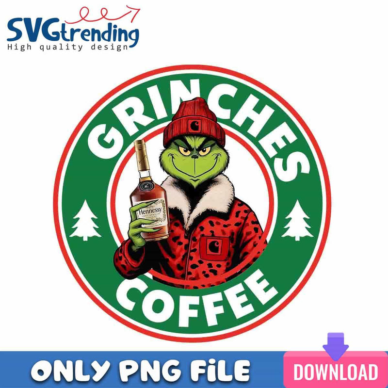 Drunk Boujee Grinch PNG Grinches Stanley PNG Instant Download