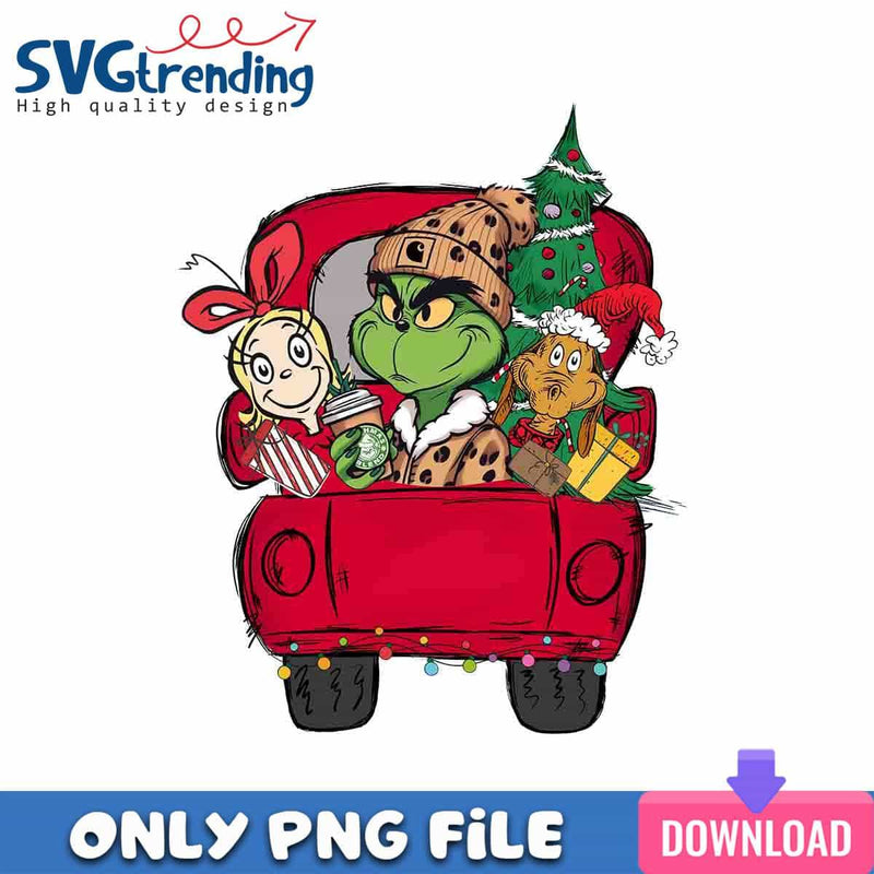 Grinch And Friends PNG Grinch Christmas PNG Instant Download